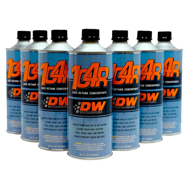 DeatschWerks 104R Race Octane Booster 32oz. Cans - Case of 8 - DTX Performance