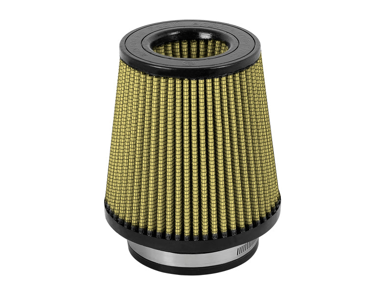 aFe Magnum FLOW Pro 5R Universal Replacement Air Filter F-4 / B-6 / T-4.5 (Inv) / H-6in. - DTX Performance