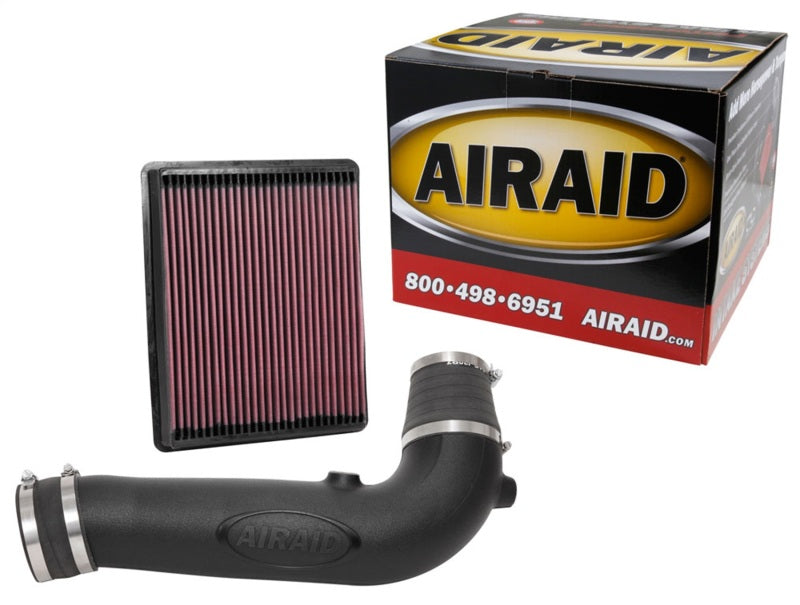 Airaid 17-18 Chevrolet Silverado / GMC Sierra V6-4.3L F/I Airaid Jr Intake Kit - Oiled / Red Media - DTX Performance