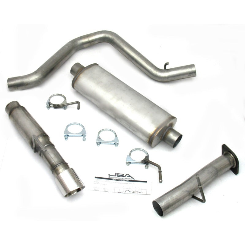 JBA 07-08 Chevrolet Trail Blazer SS 6.0L 409SS Single Rear Exit Cat-Back Exhaust - DTX Performance