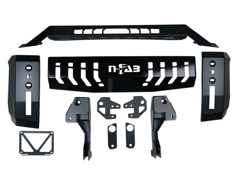 N-Fab HVM Bull Bar 19-23 Chevy 1500 - Tex. Black - DTX Performance