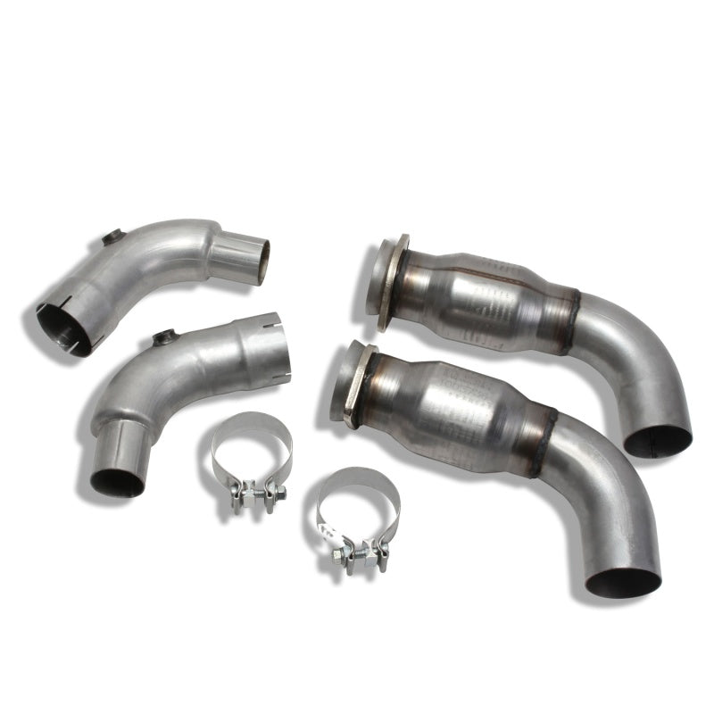 BBK 05-20 Dodge Challenger/Charger 6.1/6.2/6.4L Hemi 3in Catted High Flow Mid Pipe - DTX Performance