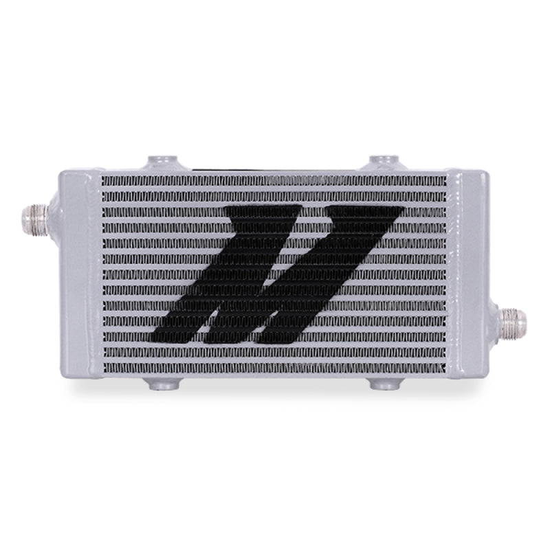 Mishimoto Universal Small Bar and Plate Cross Flow Silver Oil Cooler - DTX Performance