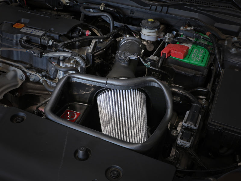 aFe Takeda Intakes Stage-2 CAIS w/ Pro Dry S Media 16-18 Honda Civic 2.0L (blk) - DTX Performance