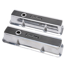 Load image into Gallery viewer, Edelbrock Valve Covers Elite II Ford FE 1958-76 Polished - DTX Performance