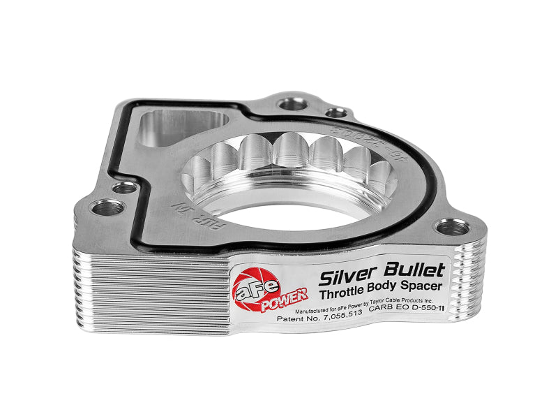 aFe Silver Bullet Throttle Body Spacers TBS Dodge Dakota/Durango 00-09 V8-4.7/5.7L HEMI - DTX Performance