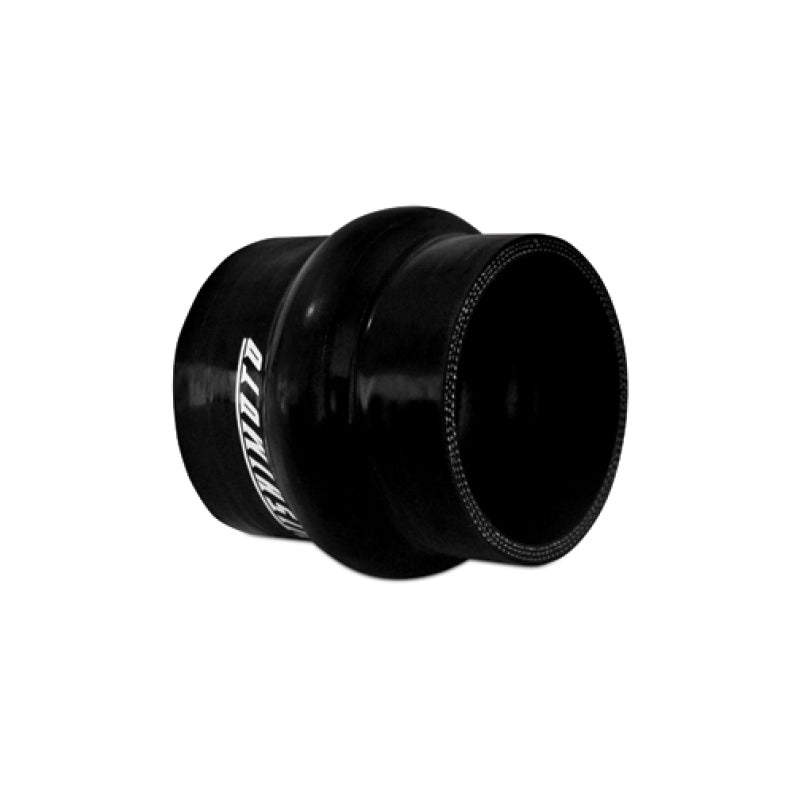 Mishimoto 2.5in Black Hump Hose Coupler - DTX Performance