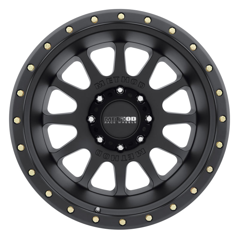 Method MR605 NV 20x10 -24mm Offset 8x6.5 121.3mm CB Matte Black Wheel - DTX Performance