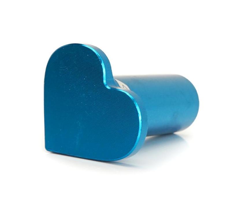 NRG Heart Shape Drift Button Toyota 86/Subaru WRX/STI/Mazda - Blue - DTX Performance