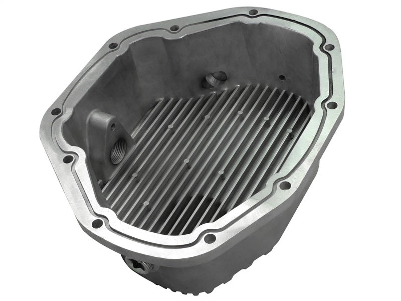 afe Rear Differential Cover (Raw; Street Series); Dodge Diesel Trucks 94-02 L6-5.9L (td) - DTX Performance