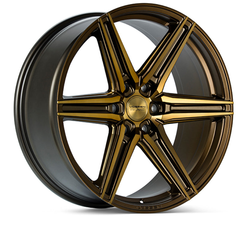 Vossen HF6-2 22x9.5 / 6x135 / ET20 / Deep Face / 87.1 - Tinted Matte Bronze Wheel - DTX Performance