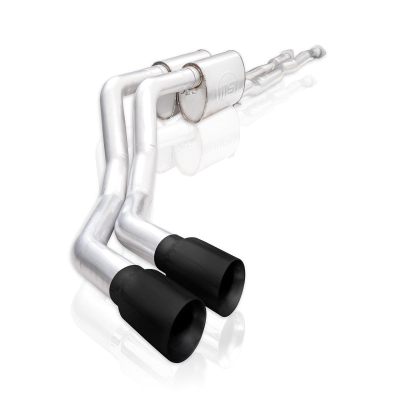 Stainless Works 2014+ Toyota Tundra 5.7L Legend Series Cat-Back Exhaust w/Black Tips - DTX Performance