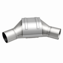 Load image into Gallery viewer, MagnaFlow Conv Univ 2.25inch Angled Inlet/Outlet - DTX Performance