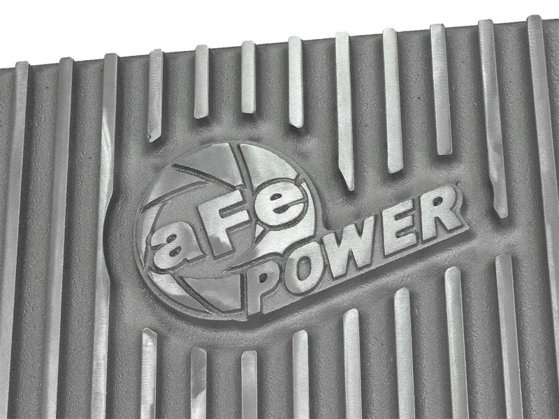 afe Transmission Pan Cover (Raw); GM Diesel Trucks 01-14 V8-6.6L (td) - DTX Performance