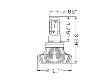 Load image into Gallery viewer, Oracle H16 4000 Lumen LED Headlight Bulbs (Pair) - 6000K - DTX Performance