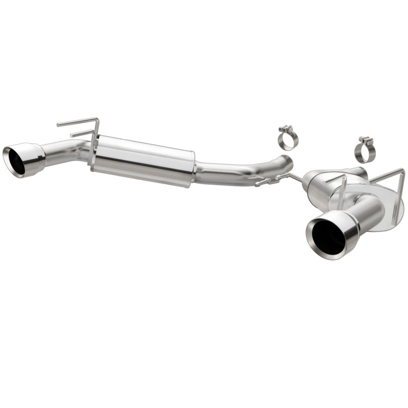 MagnaFlow Street Series Axle Back 14-15 Chevy Camaro 6.2L V8 SS Polished Dual Split Rear Exit - DTX Performance