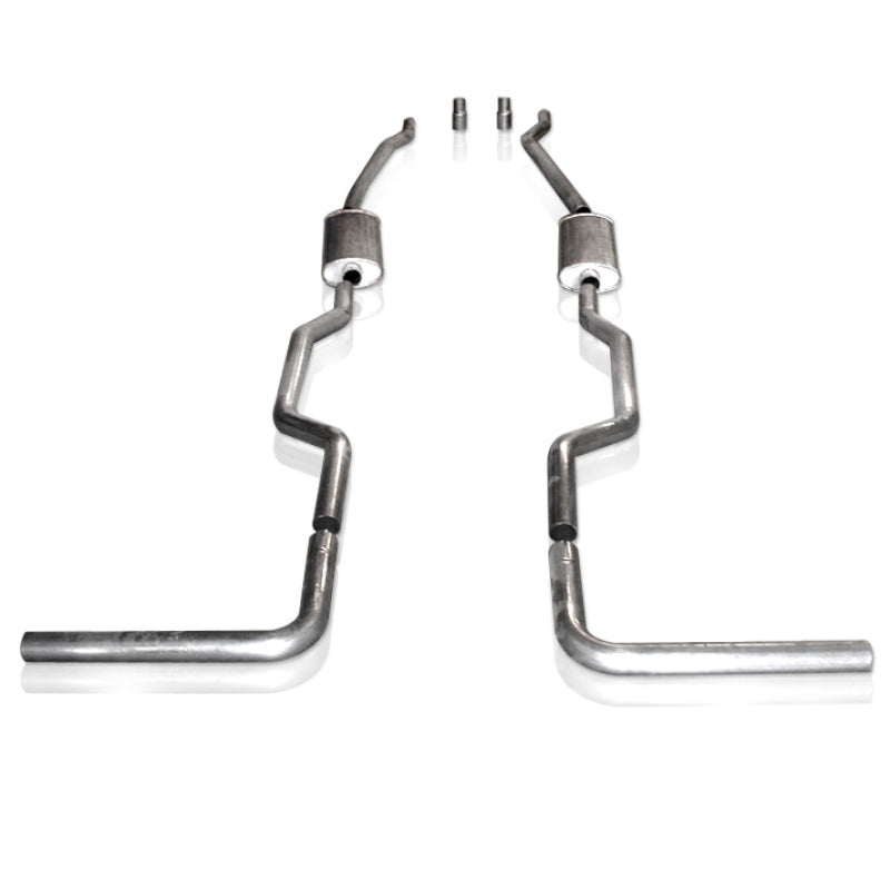 Stainless Works Chevy/GMC Truck 1967-87 Exhaust 2.5in Chambered System - DTX Performance