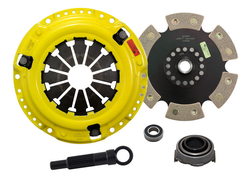 ACT 1992 Honda Civic HD/Race Rigid 6 Pad Clutch Kit - DTX Performance