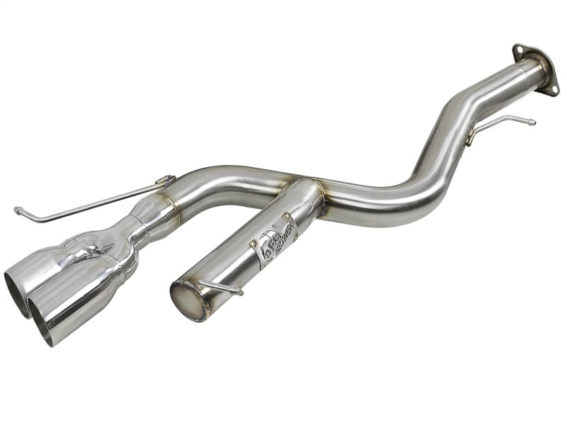 aFe MACHForce XP 08-13 BMW 135i L6-2.0L N54/N55 3in. 304 SS Axle-Back Exhaust w/Polished Tips - DTX Performance