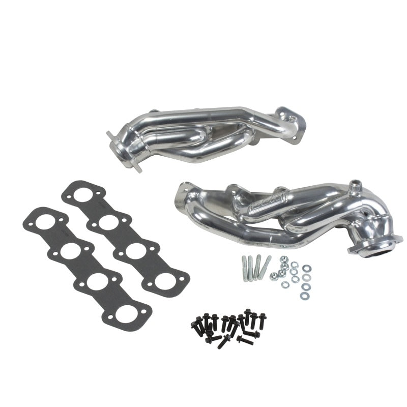 BBK 99-03 Ford F Series Truck 5.4 Shorty Tuned Length Exhaust Headers - 1-5/8 Silver Ceramic - DTX Performance