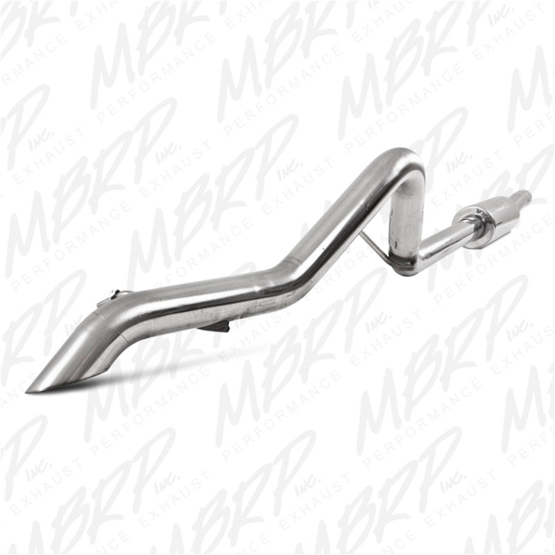 MBRP 2007-2009 Jeep Wrangler (JK) 3.8L V6 4 dr Off-Road Tail Pipe Muffler before Axle - DTX Performance