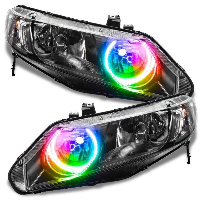 Oracle Honda Civic Sedan 06-11 Halo Kit - ColorSHIFT - DTX Performance