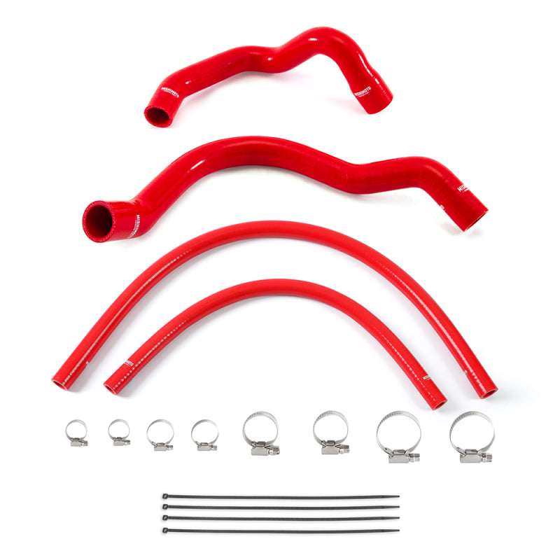 Mishimoto 91-01 Jeep Cherokee 4.0 Silicone Hose Kit Set Red - DTX Performance