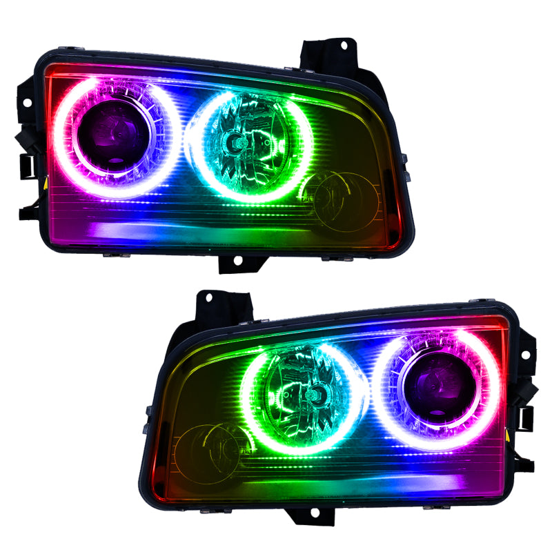 Oracle 08-10 Dodge Charger SMD HL (HID) - ColorSHIFT w/ 2.0 Controller - DTX Performance