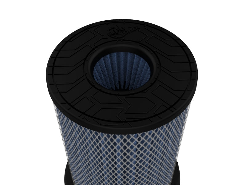 aFe MagnumFLOW Air Filter - Pro 5R 2.5 Inlet x 4.5in B x 4.5in T x 7in H (Inv) - DTX Performance