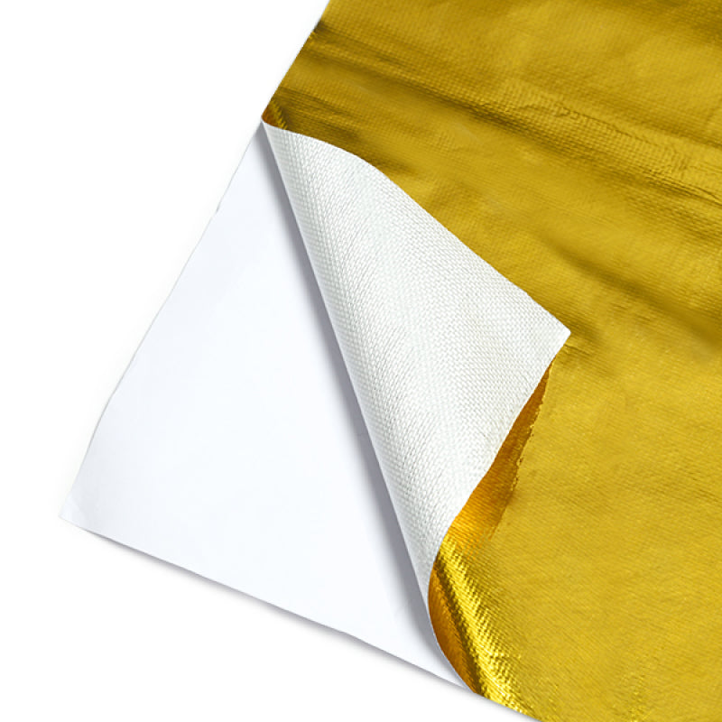 Mishimoto Gold Reflective Barrier w/ Adhesive Backing 24 inches x 24 inches - DTX Performance