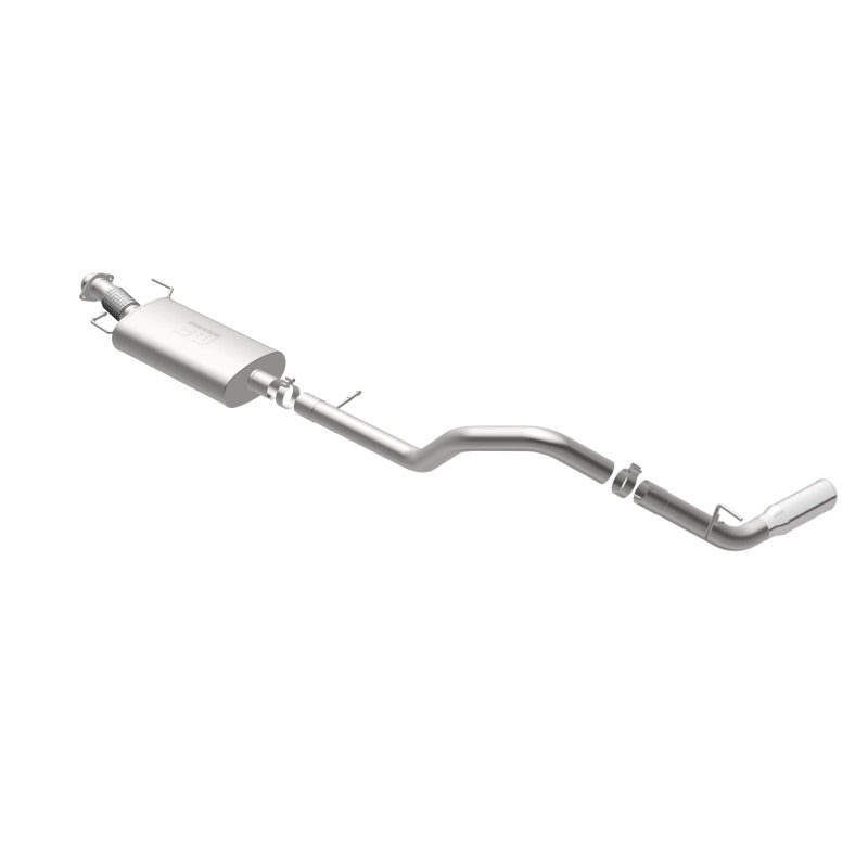 MagnaFlow 15-16 Ford Expedition V6 3.5L Cat-Back, SS, 4in Tip Single Psgr Side Exit - DTX Performance