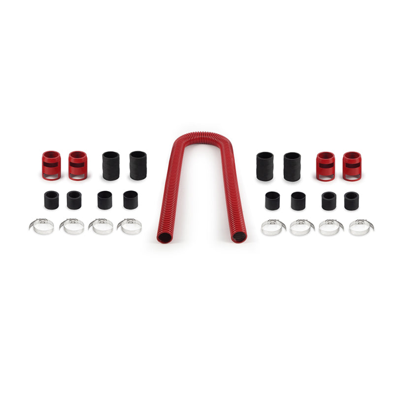 Mishimoto 48in Flexible Radiator Hose Kit Red - DTX Performance