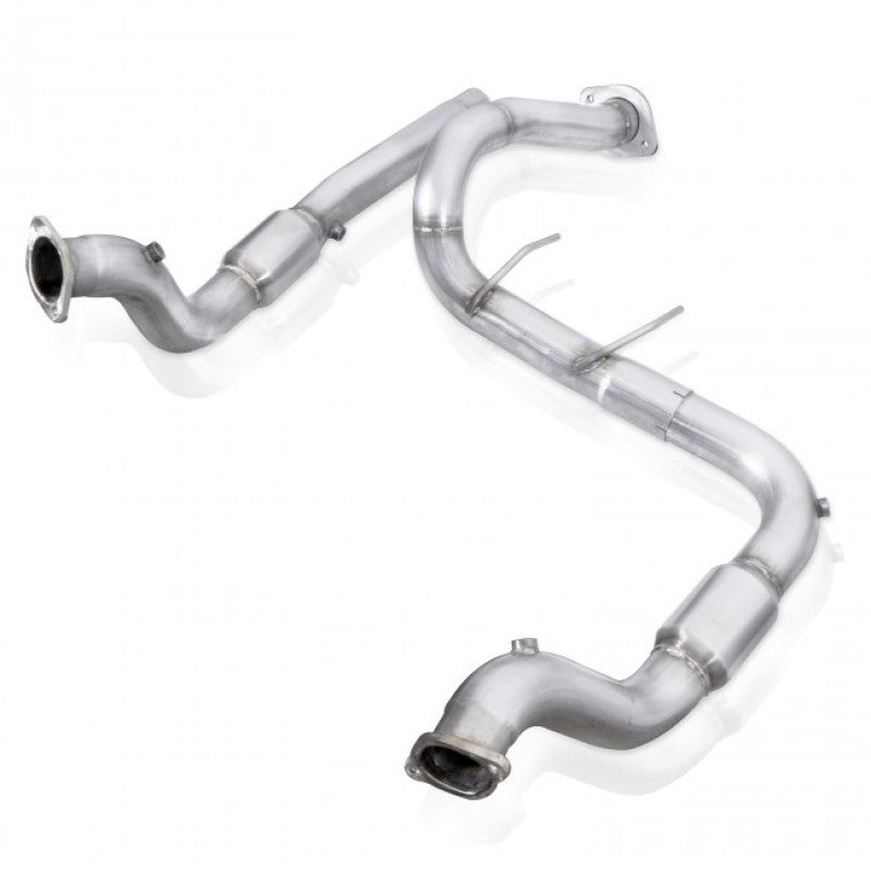 Stainless Works 2017 F-150 Raptor 3.5L 3in Downpipe High-Flow Cats Factory Connection - DTX Performance