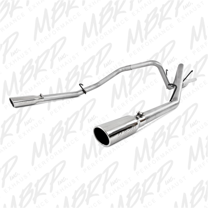 MBRP 2006-2008 Dodge Ram Hemi 1500 5.7L SC/CC-SB Cat Back Dual Split Rear - DTX Performance