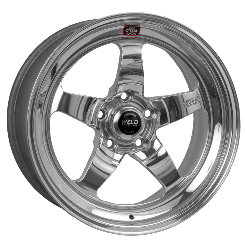 Weld S71 18x11.5 / 5x115mm BP / 7.2in. BS Polished Wheel (Medium Pad) - Non-Beadlock - DTX Performance