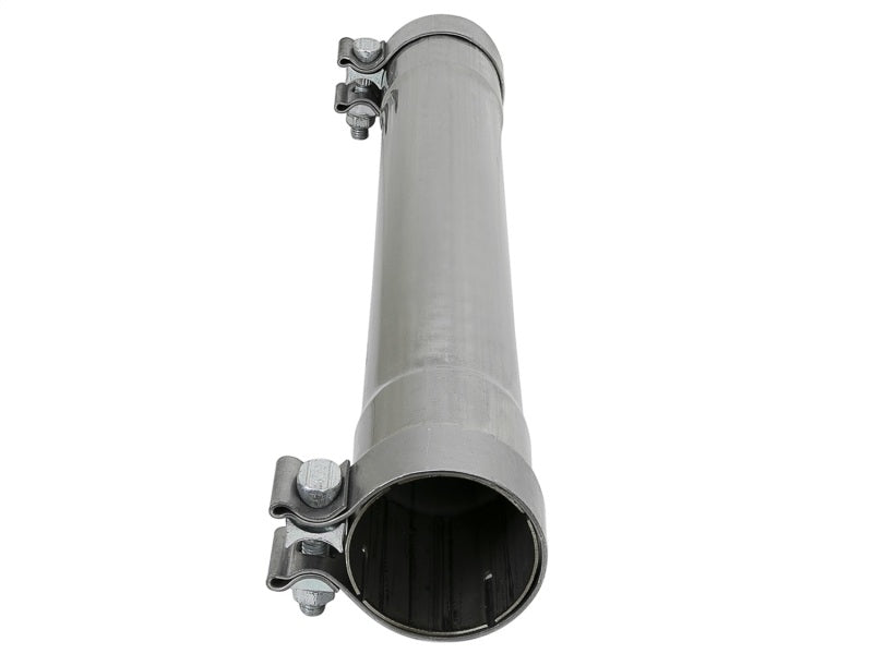 aFe MACH Force-Xp 409 SS Muffler Pipe 2.5in. Inlet/Outlet / 14in. Body / 20in. Length - DTX Performance