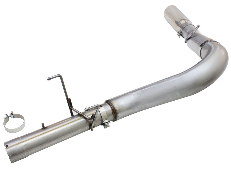 aFe MACHForce XP Exhaust Large Bore 5in DPF-Back Alu. 13-15 Dodge Trucks L6-6.7L (td) *Polish Tip - DTX Performance