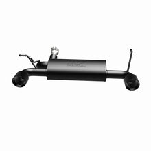 Load image into Gallery viewer, MagnaFlow 07-17 Jeep Wrangler JK 3.8/3.6L Dual Split Rear Exit Black Axle-Back Exhaust - DTX Performance