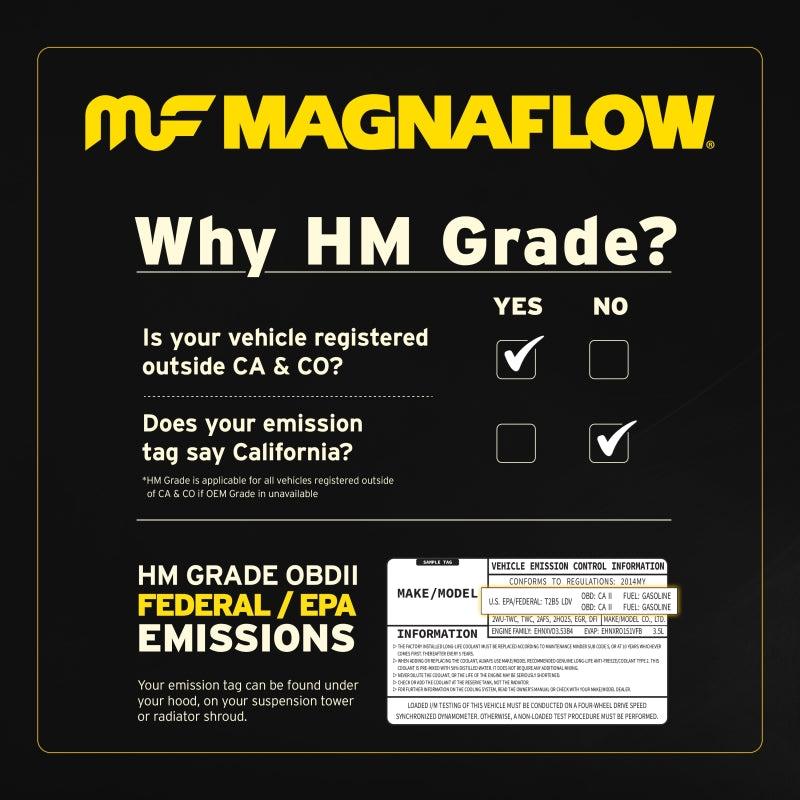 Magnaflow 16-18 Hyundai Tucson L4 2.0L OEM Grade / EPA Compliant Direct-Fit Catalytic Converter - DTX Performance