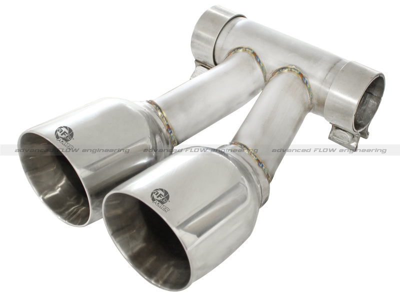 aFe Exhaust Tip Upgrade 05-08 Porsche Boxster S (987.1-987.2) H6 3.4L - DTX Performance