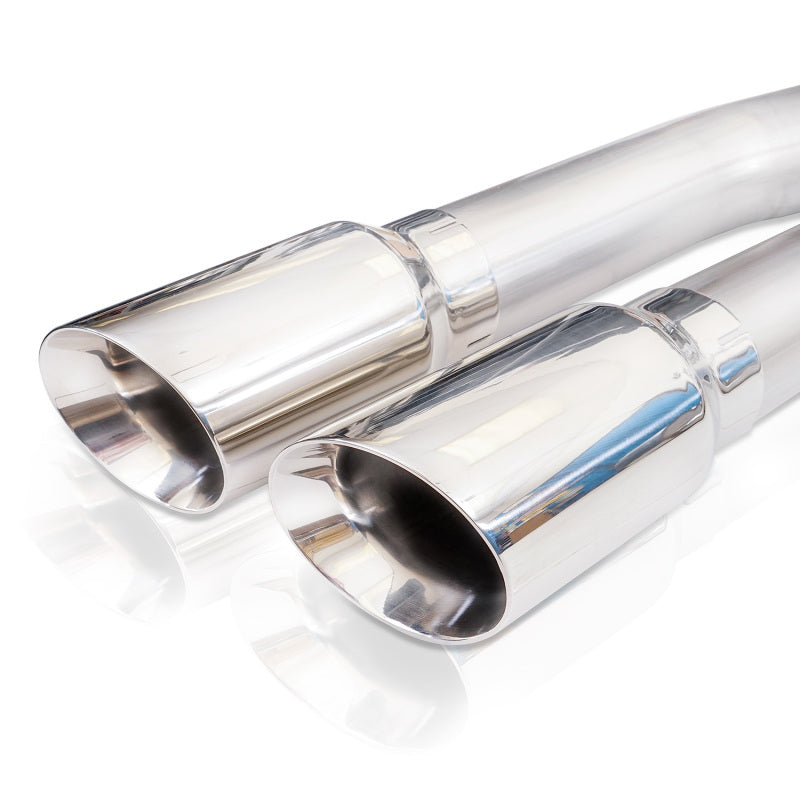 Stainless Works 15-19 Chevrolet Tahoe 5.3L/6.2L Legend Cat-Back Exhaust w/4in Polished Tips - DTX Performance