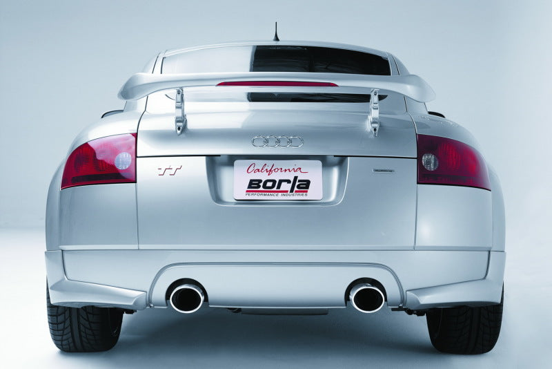 Borla 01-06 Audi TT Quattro 1.8T 225HP MT AWD 2dr Single Split Rear Exit SS Catback Exhaust - DTX Performance