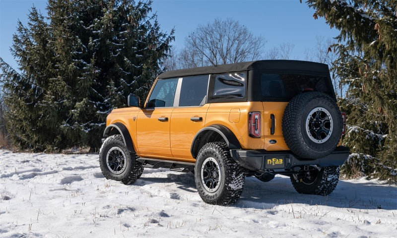 N-Fab 21-22 Ford Bronco 2 Door Predator PRO Step System - Wheel 2 Wheel - Tex. Black - DTX Performance