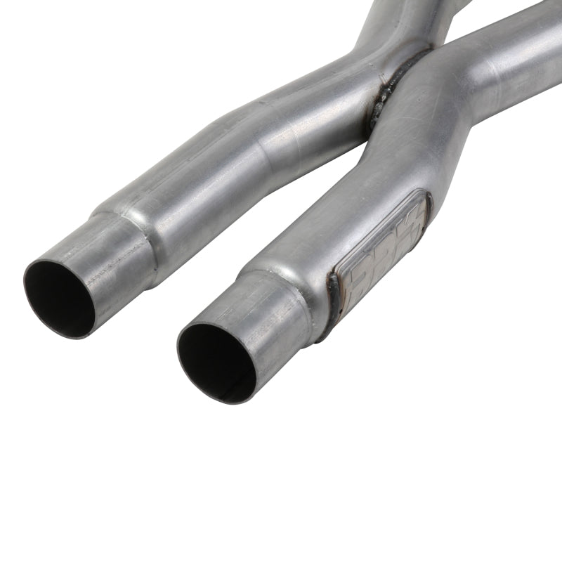 BBK 15-20 Ford Mustang GT 5.0L Resonator Delete X-Pipe (For Use w/Shorties Or Stock Manifolds) - DTX Performance