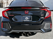 Load image into Gallery viewer, aFe Takeda 3in 304 SS Cat-Back Exhaust System w/ Black Tips 2017+ Honda Civic Si (4dr) I4 1.5L (t) - DTX Performance