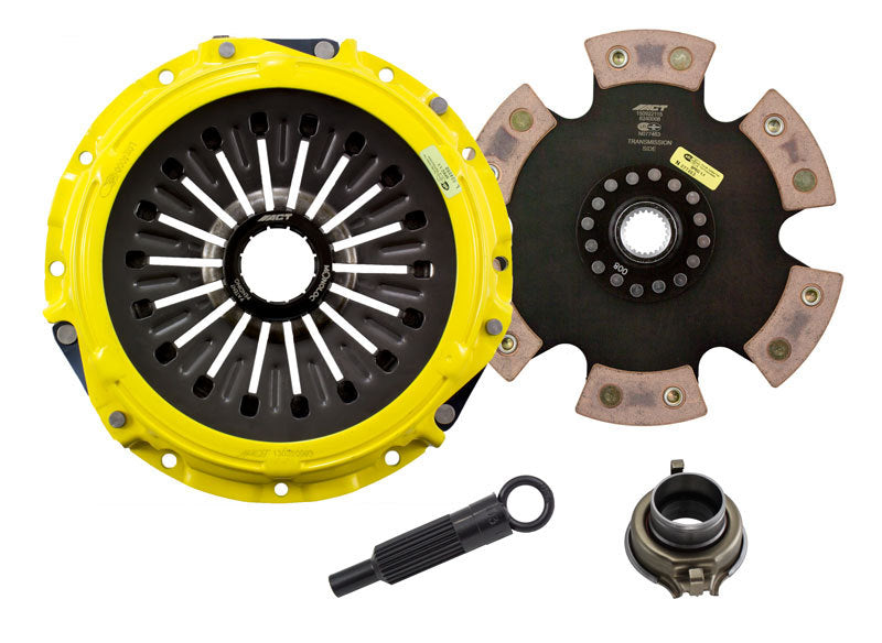 ACT 2003 Mitsubishi Lancer HD-M/Race Rigid 6 Pad Clutch Kit - DTX Performance