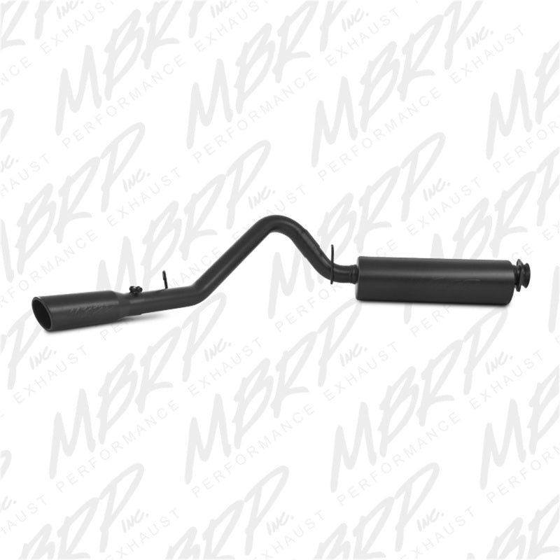 MBRP 2000-2006 Jeep Wrangler (JK) Inline-4 2.5L Inline-6 4.0L Cat Back Single Side - DTX Performance