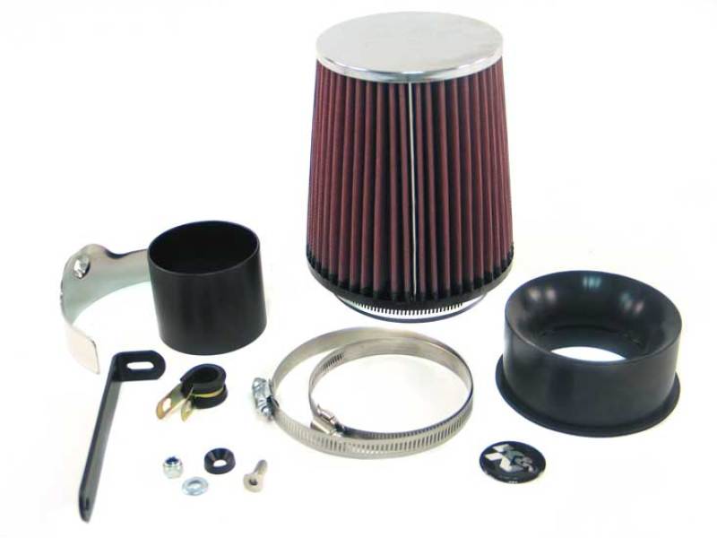 K&N 02-06 BMS Mini Cooper S 4in ID 5.433 OD 5.906 H 57i Series Performance Intake Kit - DTX Performance