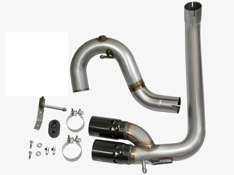 aFe Rebel Series DPF-Back 3in Side Exit SS Exhaust w/ IC Black Tip 2016 GM Colorado/Canyon 2.8L (td) - DTX Performance