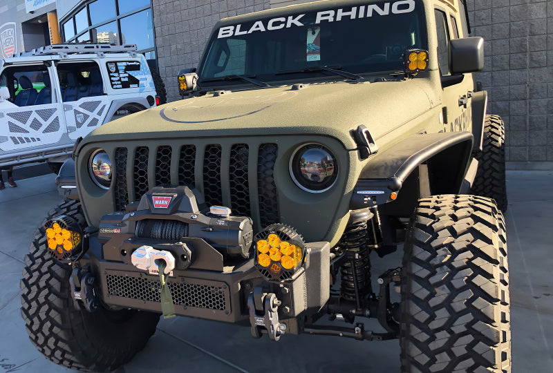 Oracle Jeep JL/Gladiator JT Oculus Switchback Bi-LED Projector Headlights - Amber/White Switchback - DTX Performance